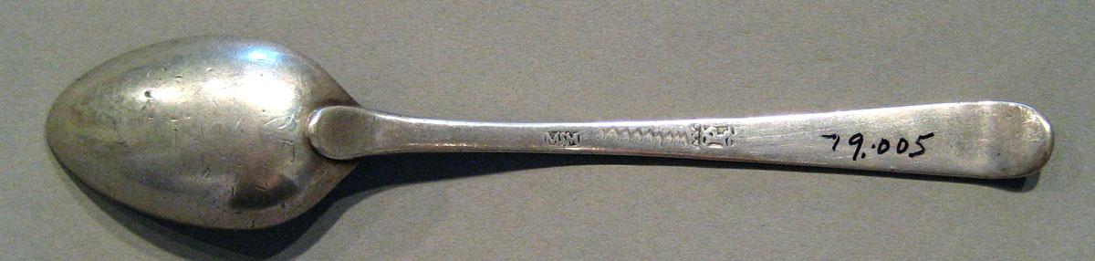 1998.0004.736 Silver Spoon underside