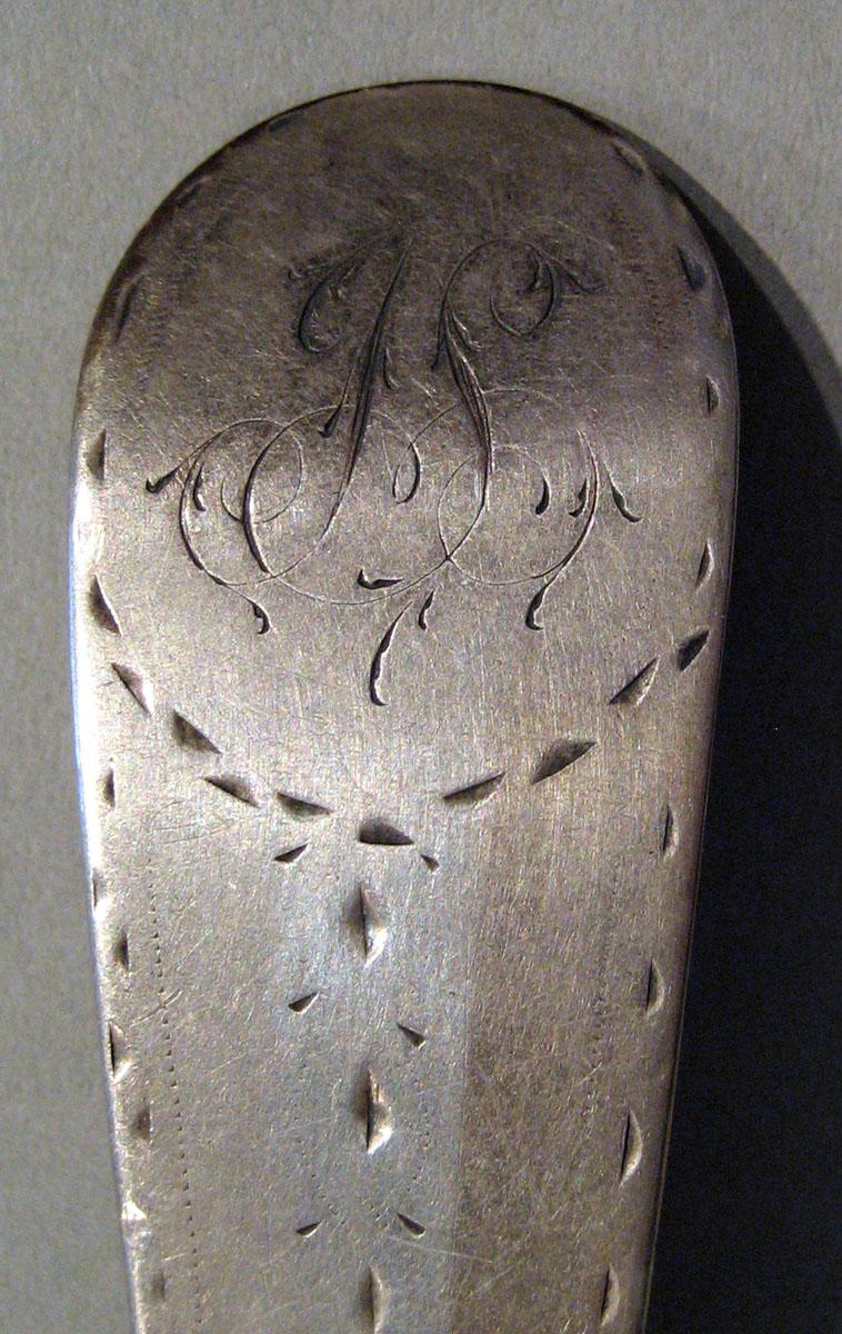 1998.0004.741 Silver Spoon engraving
