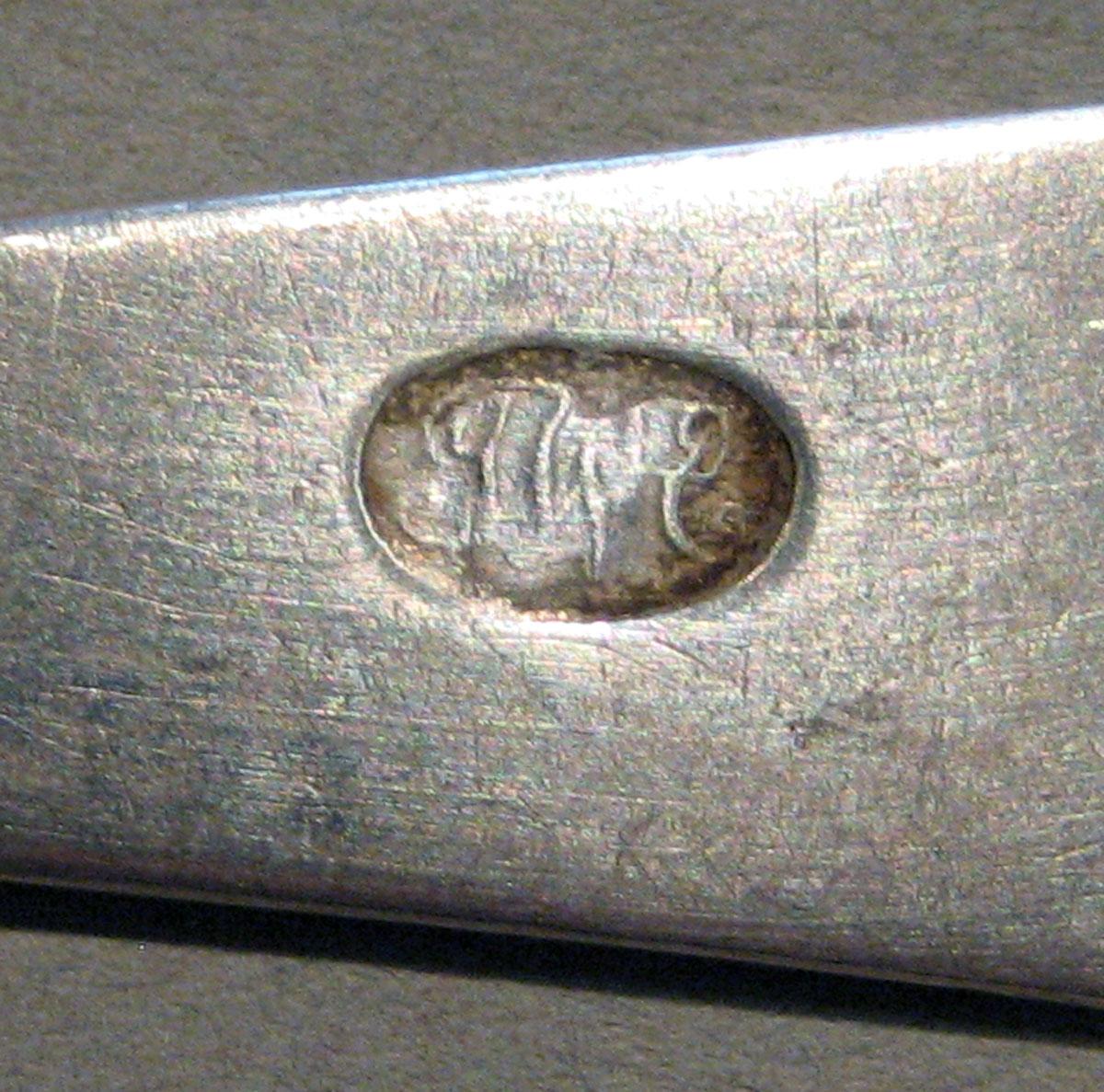 1998.0004.743 Silver Spoon mark