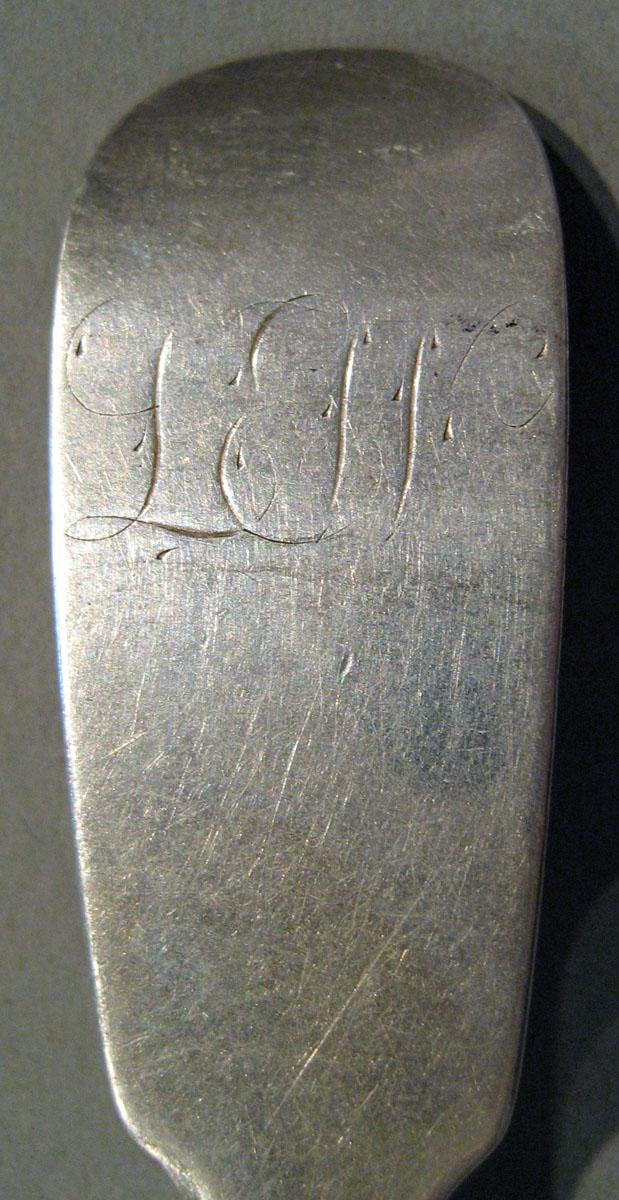 1998.0004.745 Silver Spoon engraving