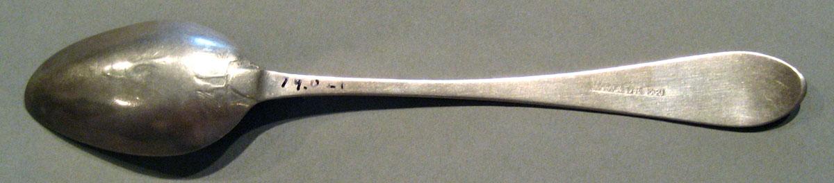 1998.0004.749 Silver Spoon underside