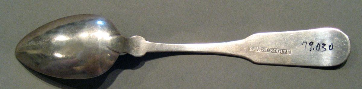 1998.0004.750 Silver Spoon underside