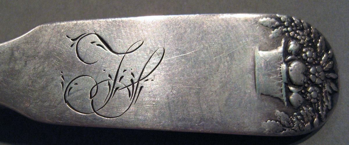 1998.0004.750 Silver Spoon engraving