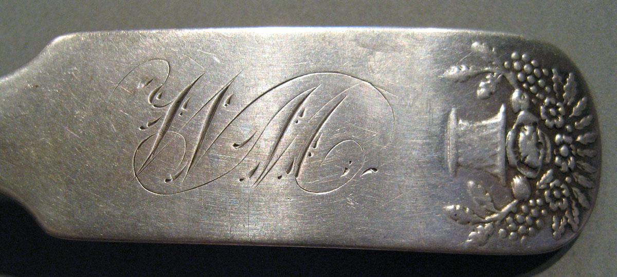 1998.0004.751 Silver Spoon engraving