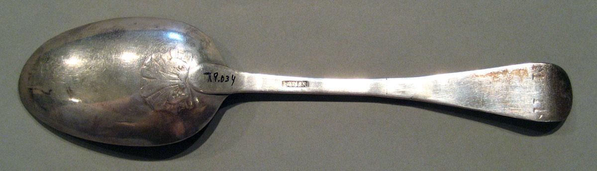 1998.0004.754 Silver Spoon underside