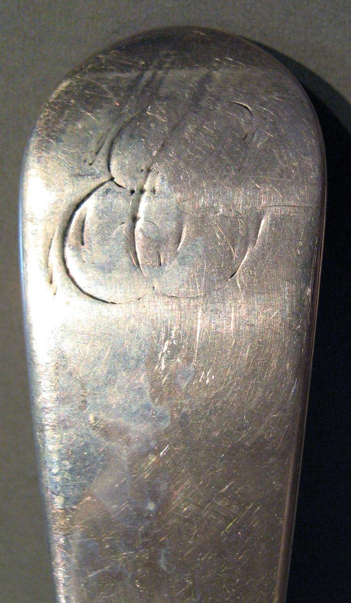 1998.0004.756 Silver Spoon engraving