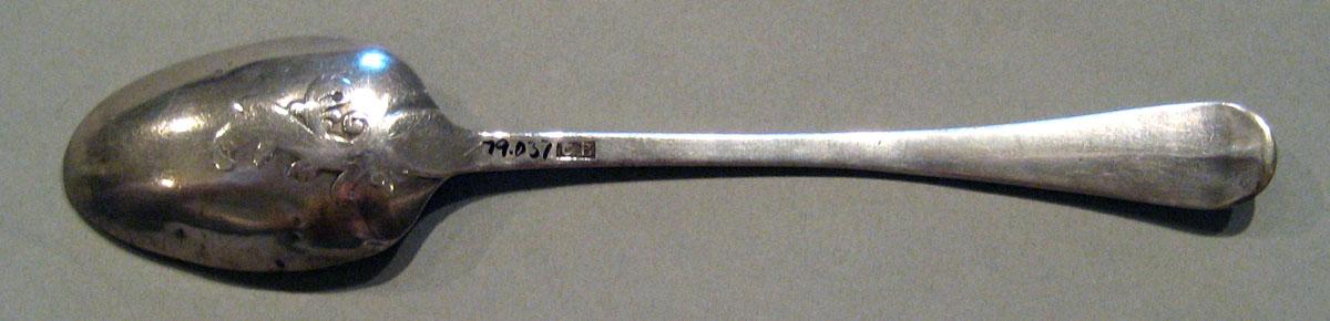 1998.0004.757 Silver Spoon underside