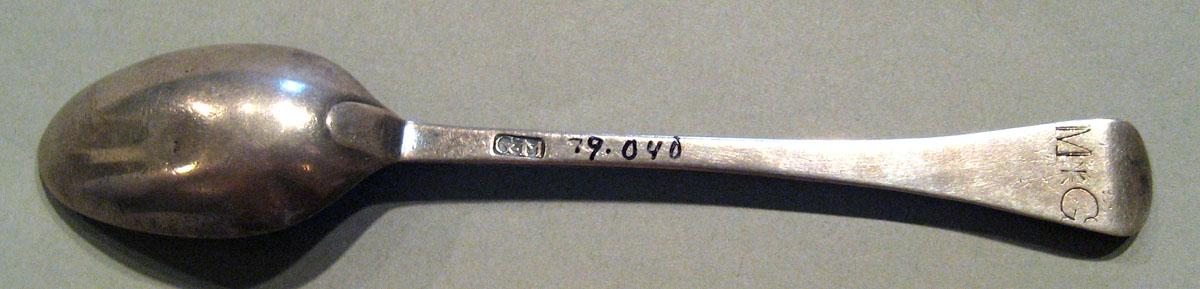 1998.0004.760 Silver Spoon underside