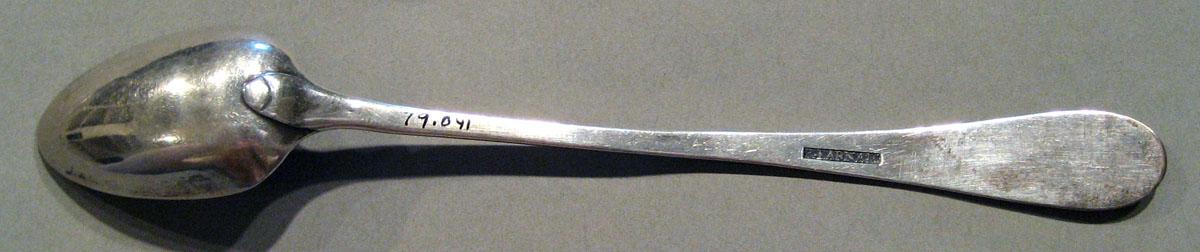 1998.0004.761 Silver Spoon underside