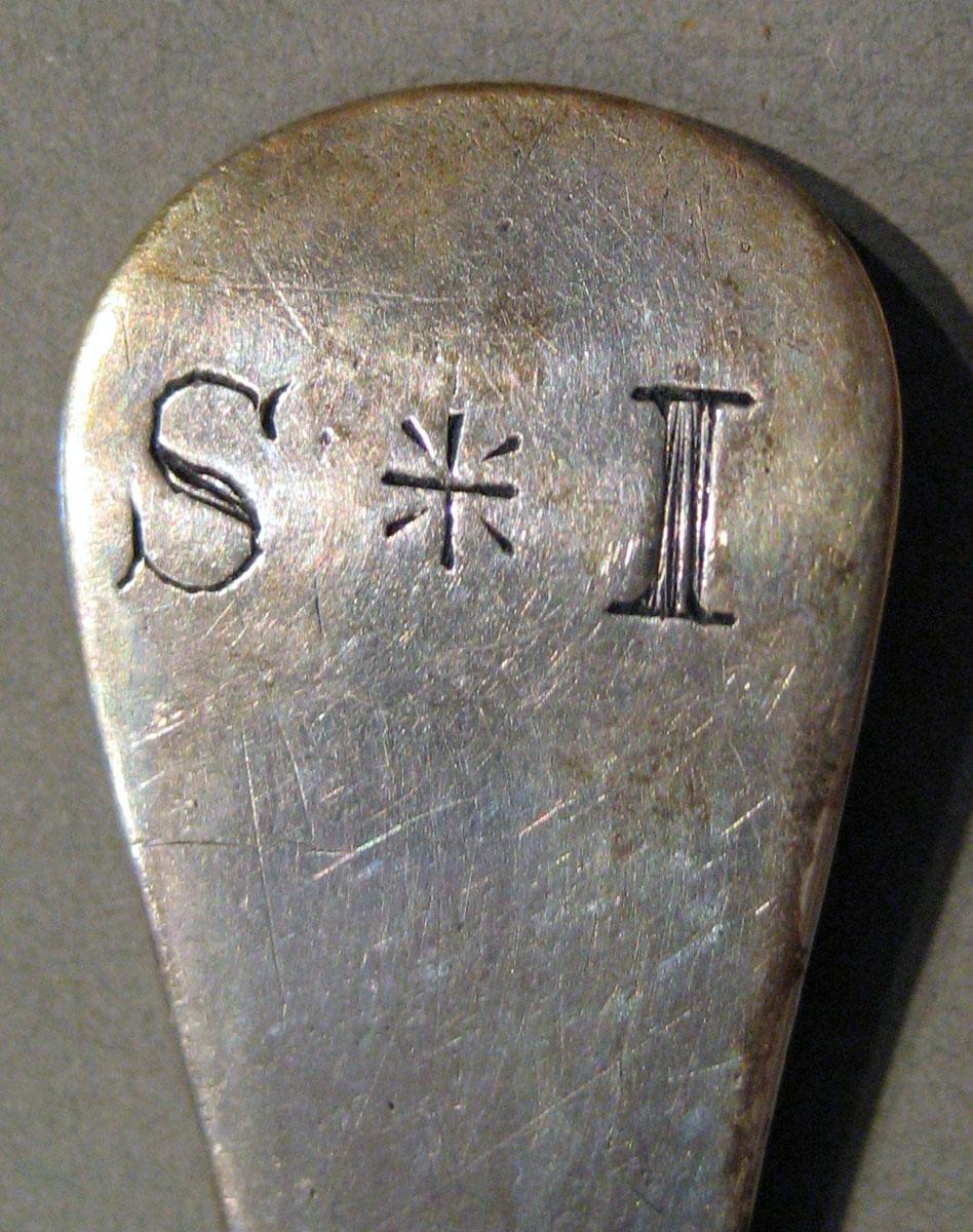 1998.0004.762 Silver Spoon engraving