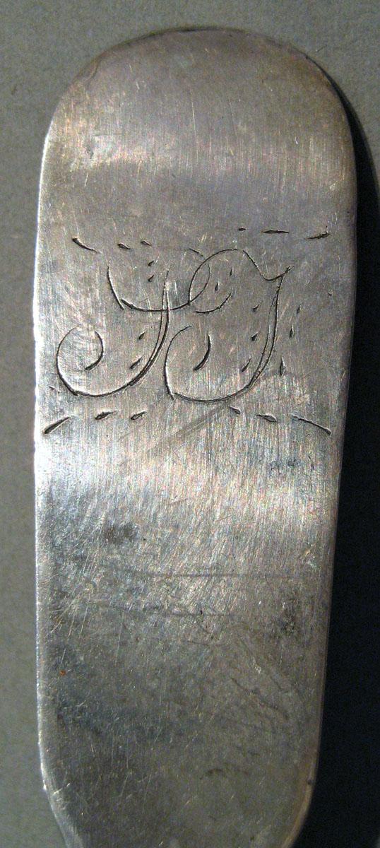 1998.0004.763.001 Silver Spoon engraving
