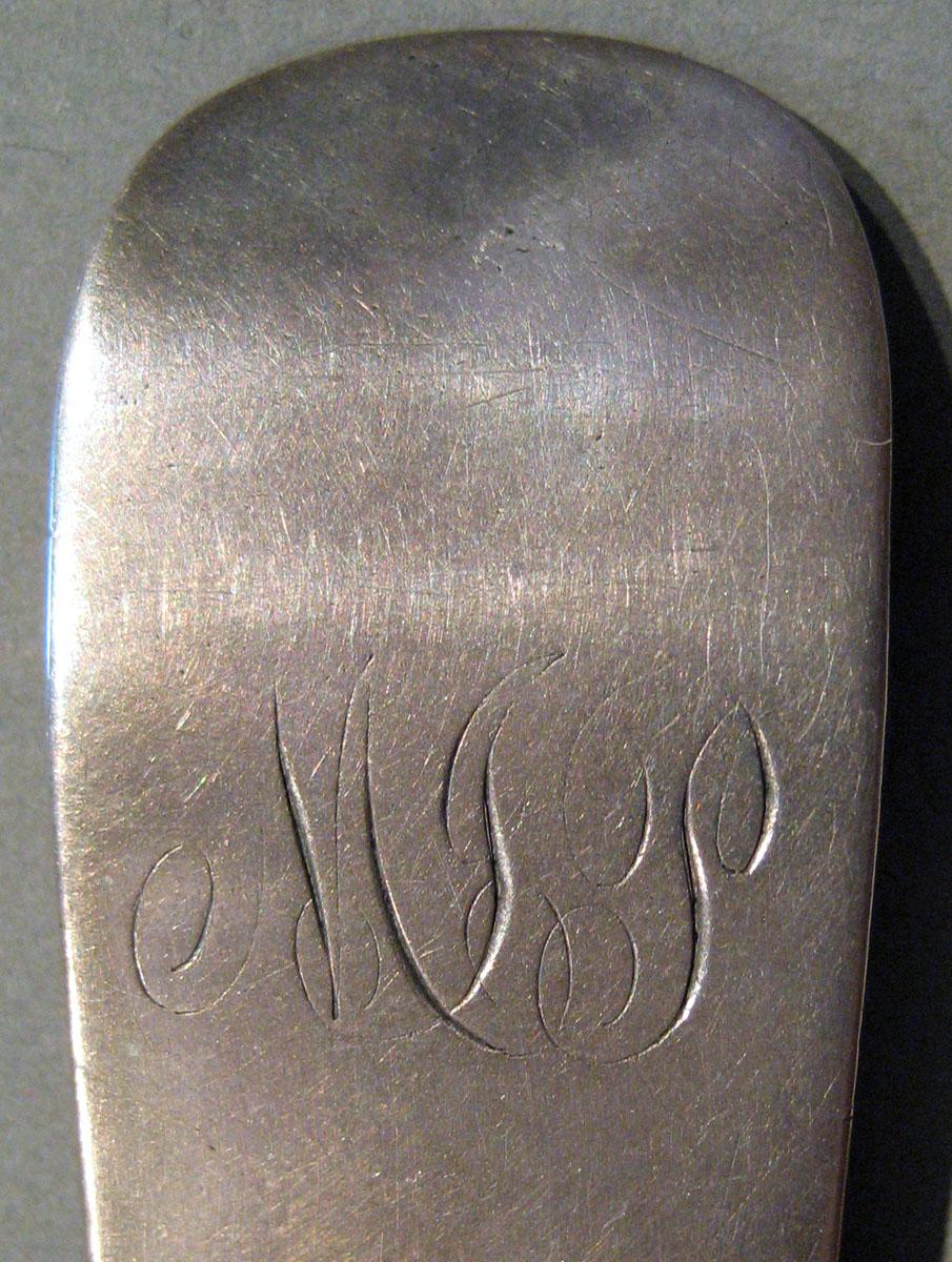 1998.0004.764 Silver Spoon engraving