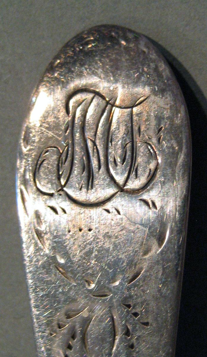 1998.0004.765 Silver Spoon engraving