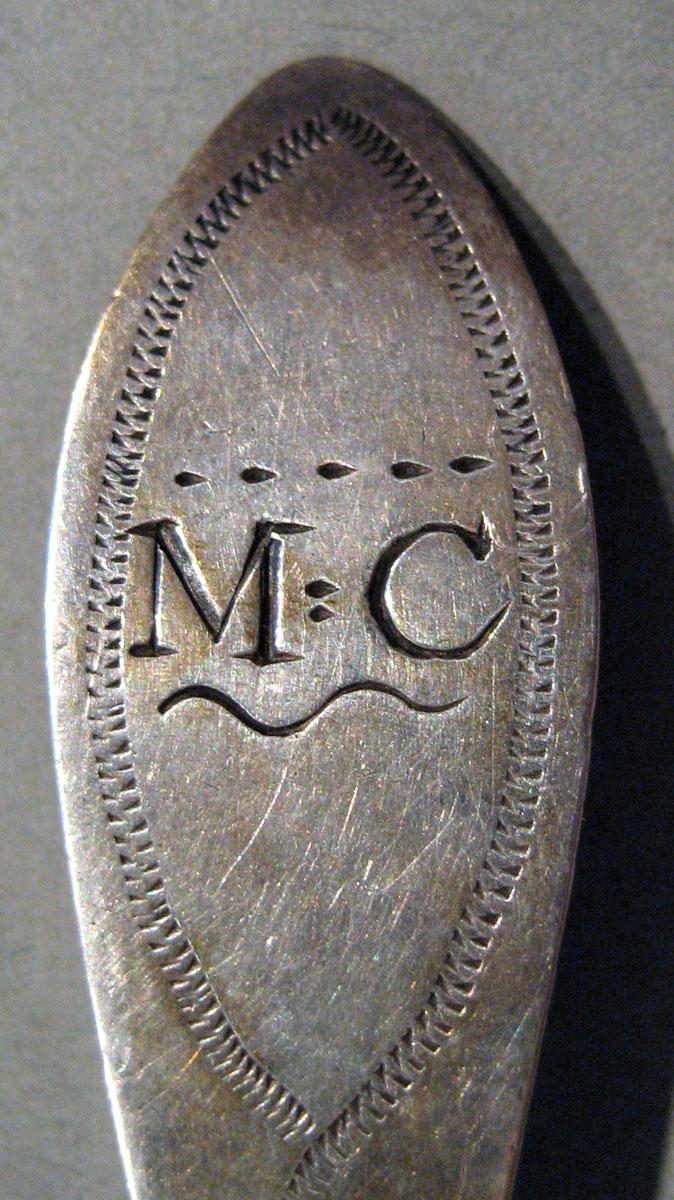 1998.0004.767 Silver Spoon engraving