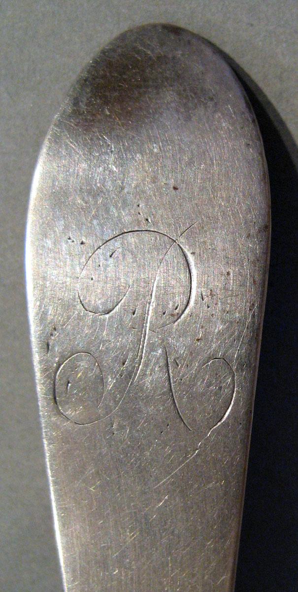 1998.0004.768 Silver Spoon engraving
