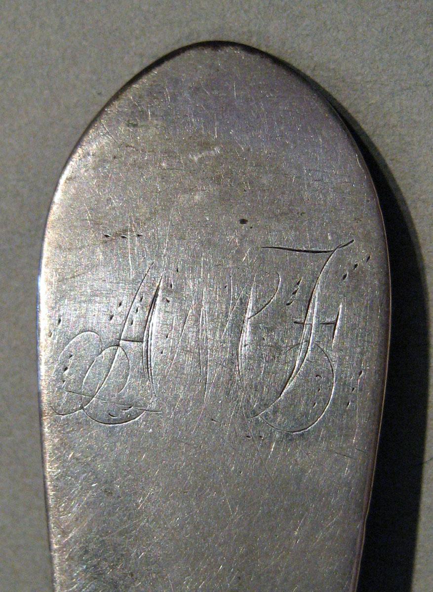 1998.0004.769 Silver Spoon engraving