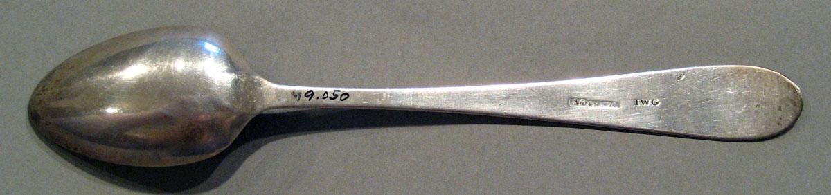 1998.0004.770 Silver Spoon underside