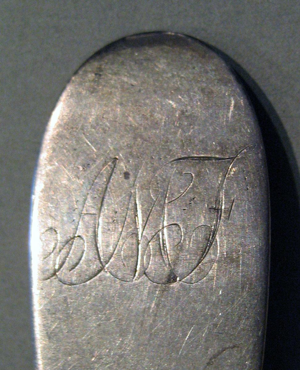 1998.0004.770 Silver Spoon engraving