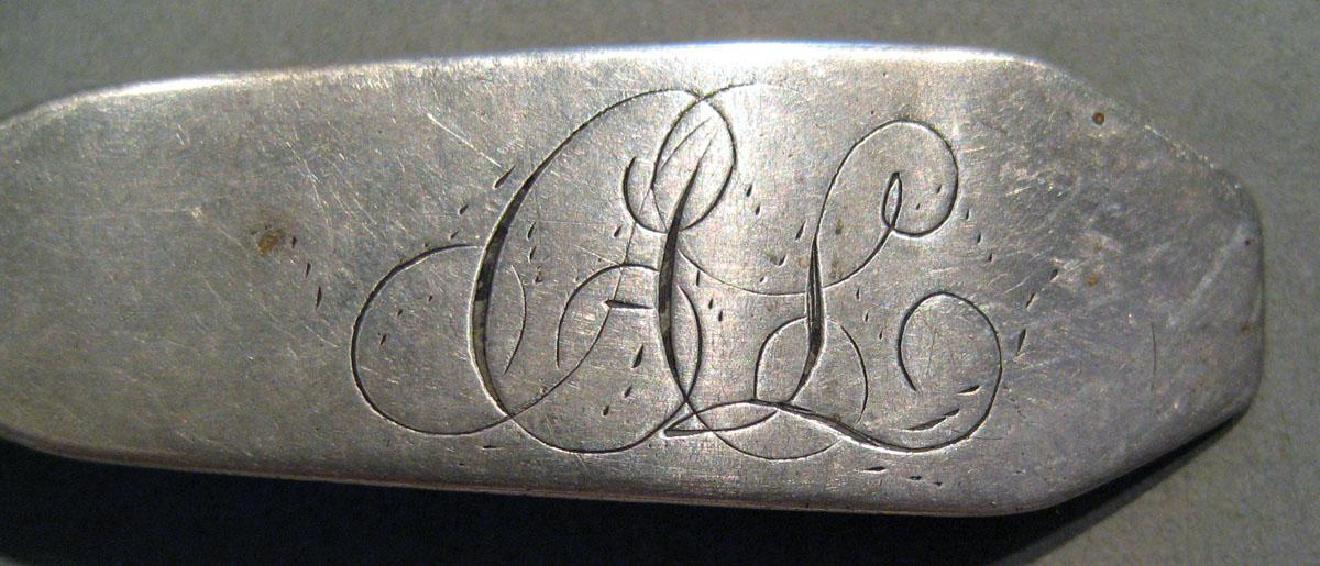 1998.0004.771.001 Silver Spoon engraving
