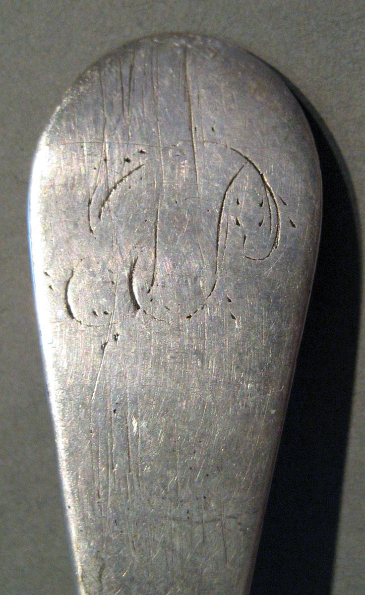 1998.0004.772 Silver Spoon engraving