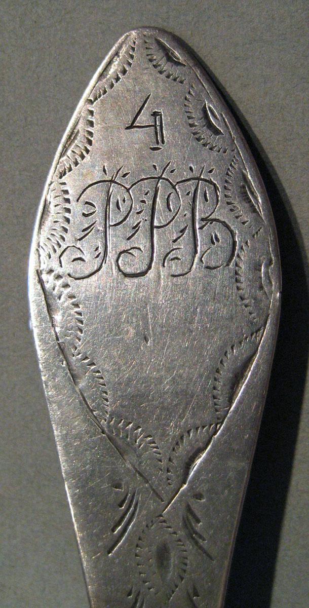 1998.0004.775.001 Silver Spoon engraving