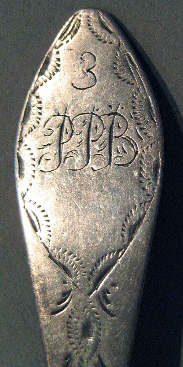 1998.0004.775.002 Silver Spoon engraving