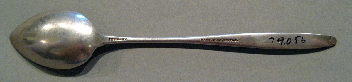 1998.0004.776 Silver Spoon underside