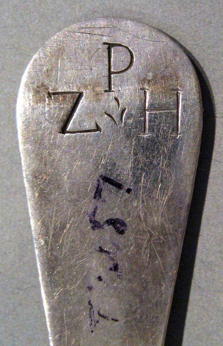 1998.0004.777 Silver Spoon engraving
