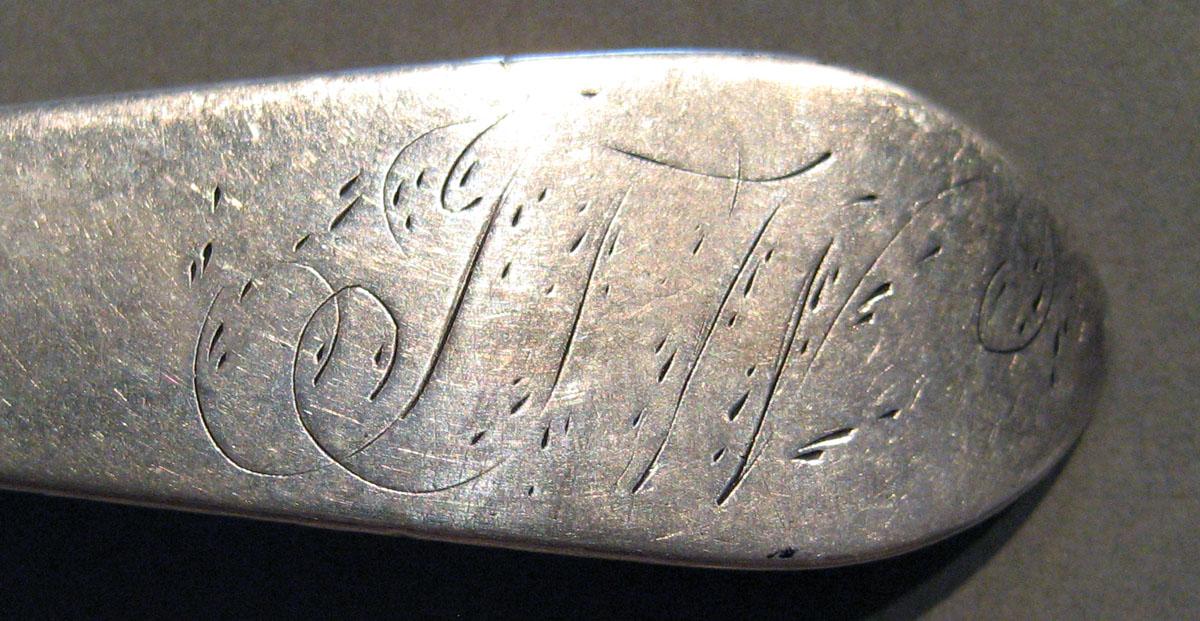 1998.0004.782.002 Silver Spoon engraving