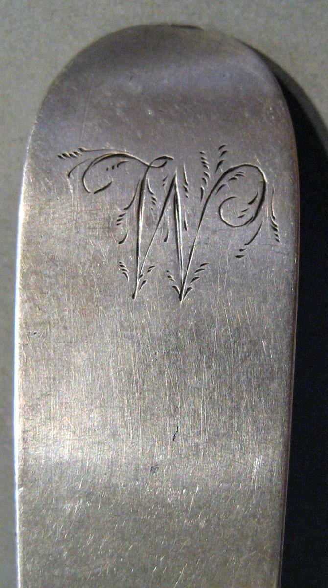 1998.0004.783.001 Silver Spoon engraving