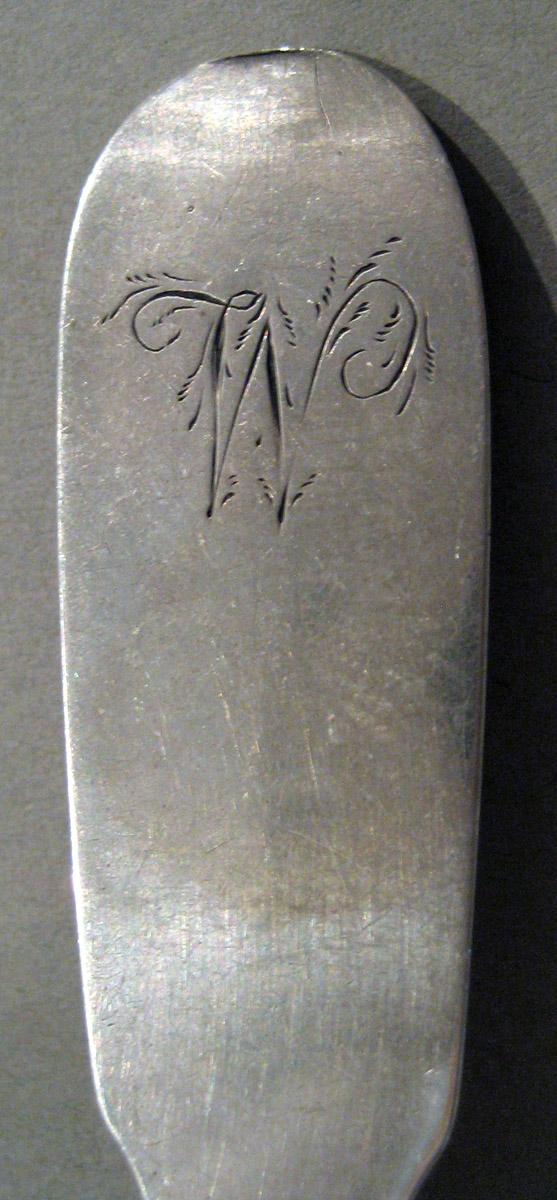 1998.0004.783.002 Silver Spoon engraving