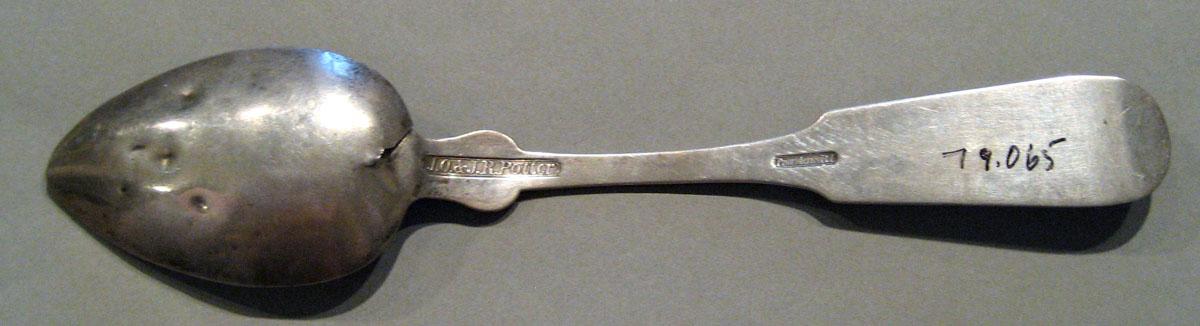 1998.0004.785 Silver Spoon underside