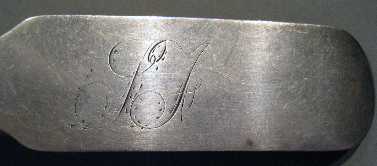 1998.0004.786.001 Silver Spoon engraving