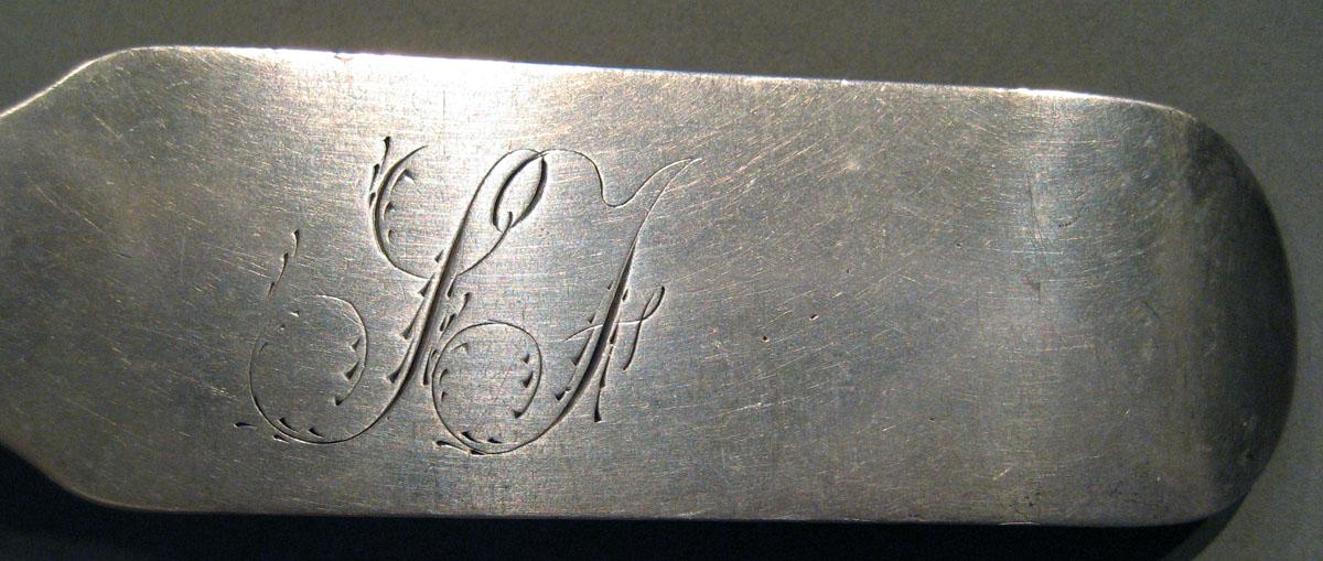 1998.0004.786.002 Silver Spoon engraving