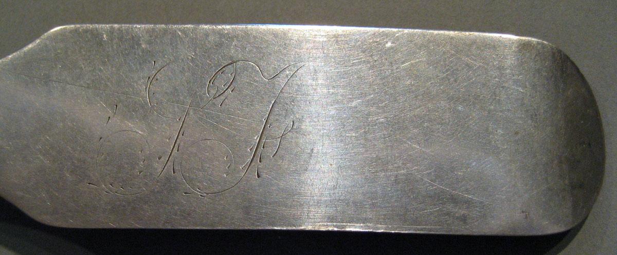 1998.0004.786.003 Silver Spoon engraving