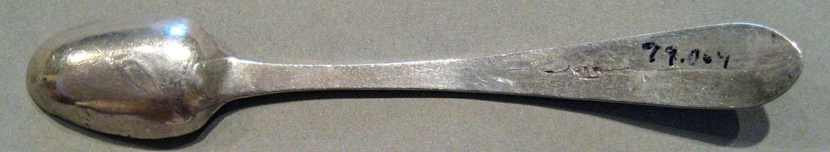 1998.0004.789 Silver Spoon underside