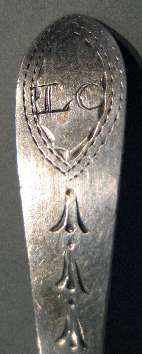 1998.0004.789 Silver Spoon engraving