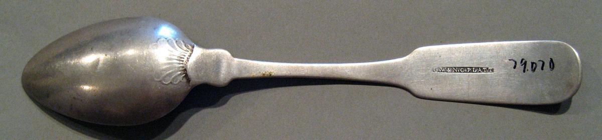 1998.0004.790.001 Silver Spoon underside