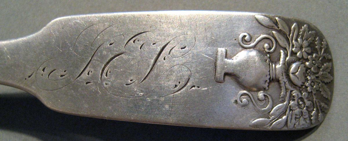 1998.0004.790.001 Silver Spoon engraving