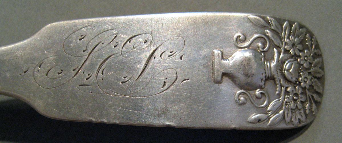 1998.0004.790.002 Silver Spoon engraving