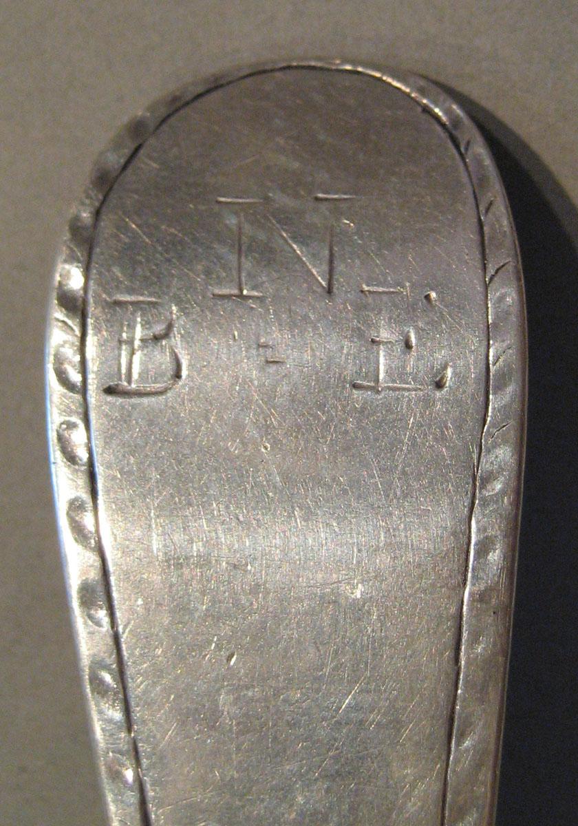 1998.0004.793 Silver Spoon engraving