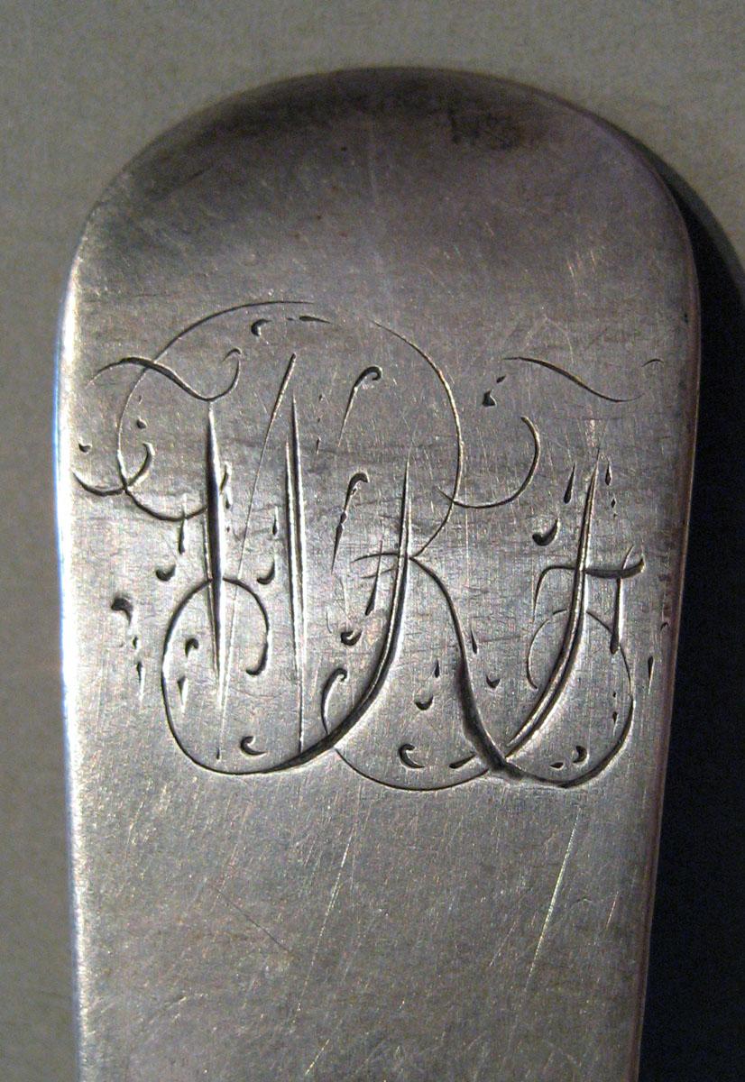 1998.0004.795 Silver Spoon engraving