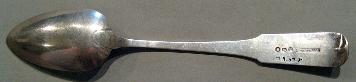 1998.0004.798 Silver Spoon underside