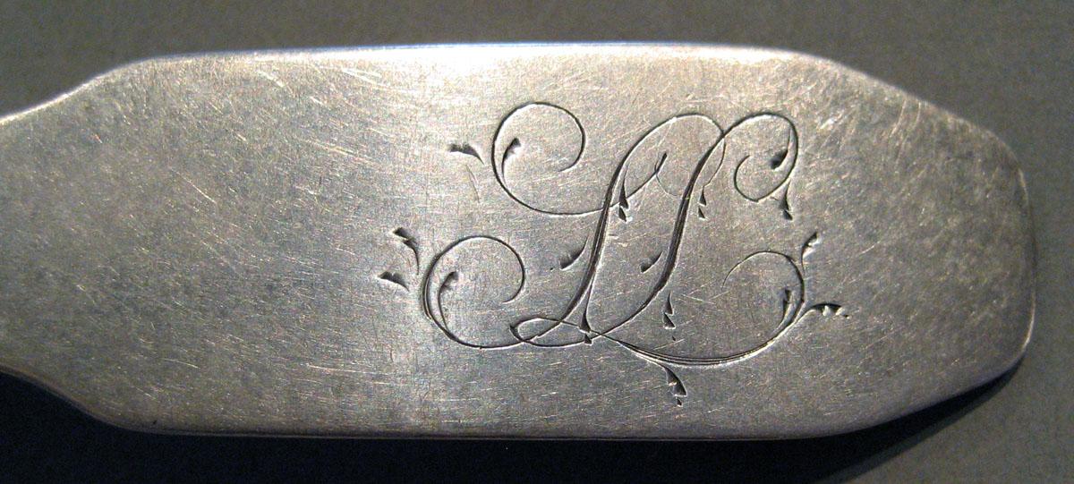 1998.0004.801.001 Silver Spoon engraving