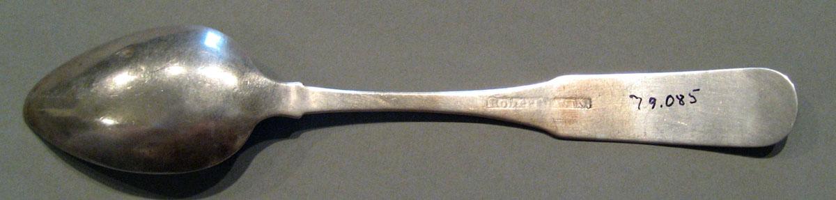 1998.0004.805 Silver Spoon underside
