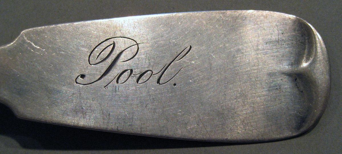 1998.0004.806 Silver Spoon engraving