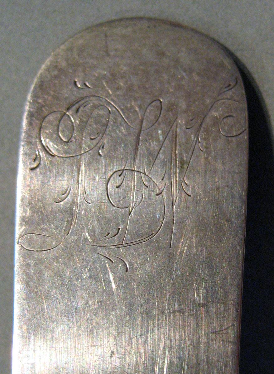 1998.0004.807.003 Silver Spoon engraving
