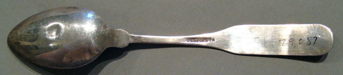 1998.0004.807.004 Silver Spoon underside