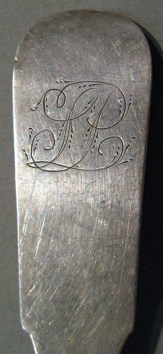 1998.0004.808 Silver Spoon engraving