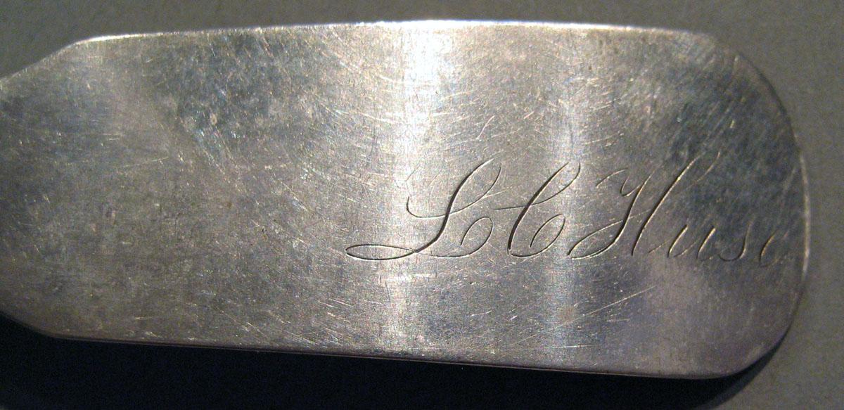 1998.0004.809.003 Silver Spoon engraving
